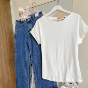 Blusa Blanca Casual